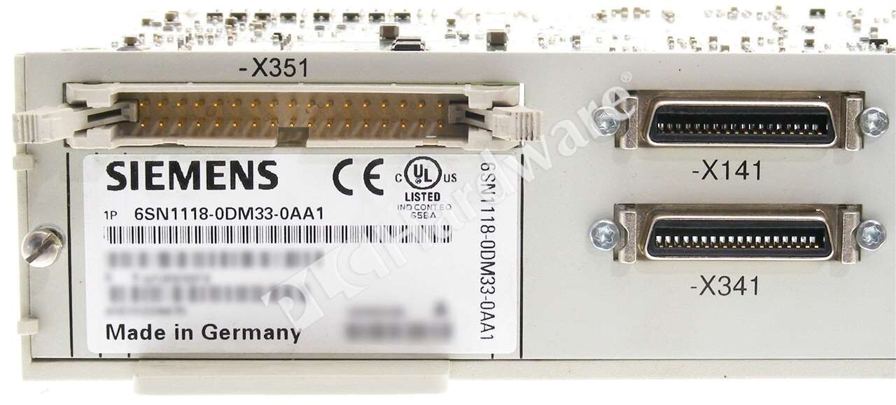 Surplus Siemens 6SN1118-0DM33-0AA1 6SN1 118-0DM33-0AA1 611-D 2-Axis Control Unit