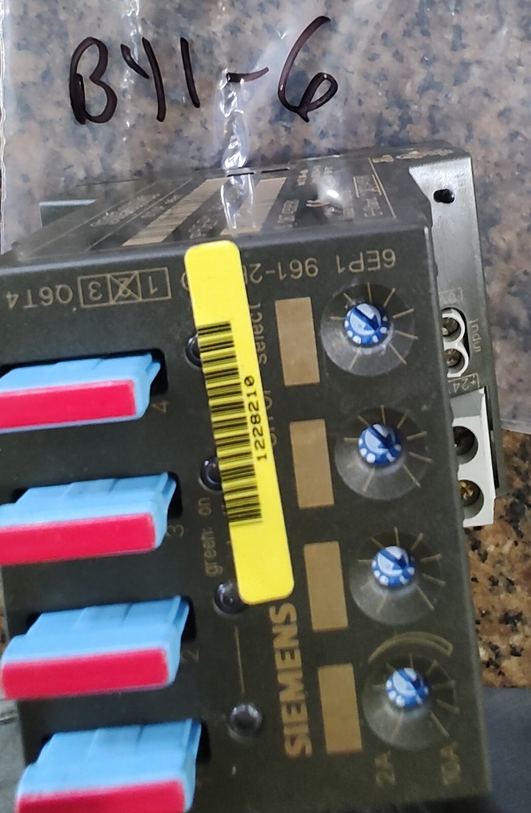 SIEMENS DIAGNOSTIC MODULE 1P 6EP1961 -2BA00