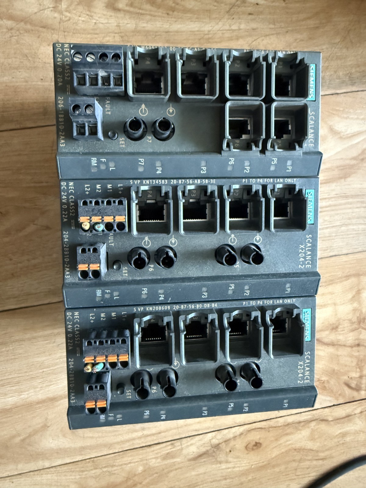 SIEMENS SCALANCE X204-2 1P 6GK5204-2BB10-2AA3 SIMATIC Ethernet Switch