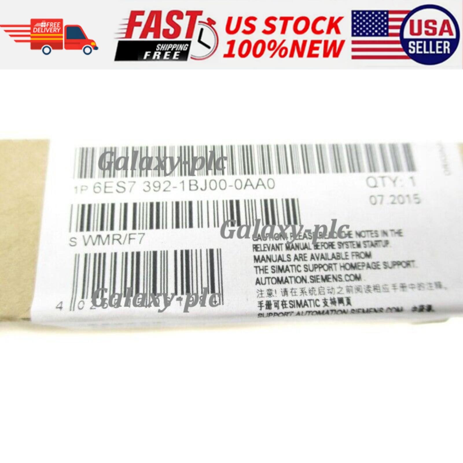 NewSiemens 6ES7392-1BJ00-0AA0 6ES7 392-1BJ00-0AA0 SIMATIC S7-300 Front connector