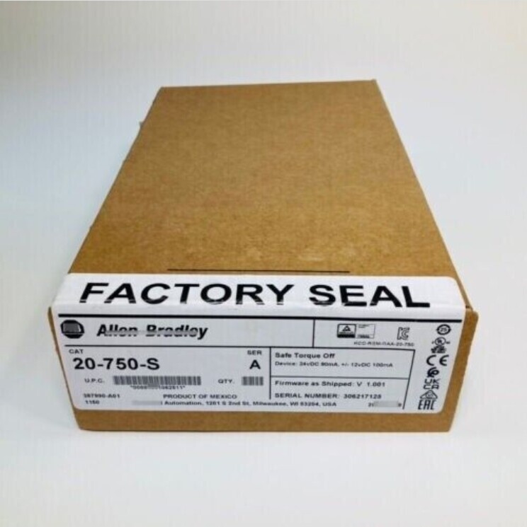 NEW IN BOX 20-750-S AB 750 Safe Torque Off Option Module FREE SHIP