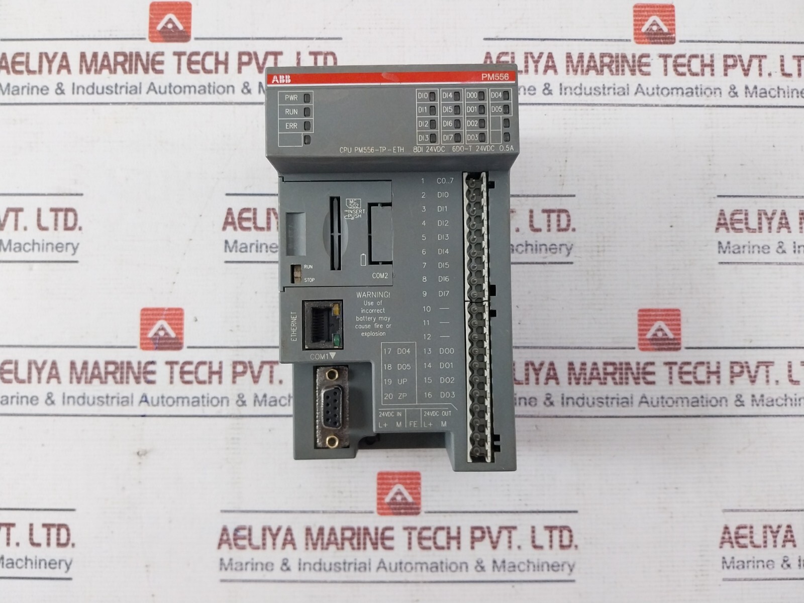 Abb PM556-TP-ETH Programmable Logic Controller 1SAP121200R0071 24VDC