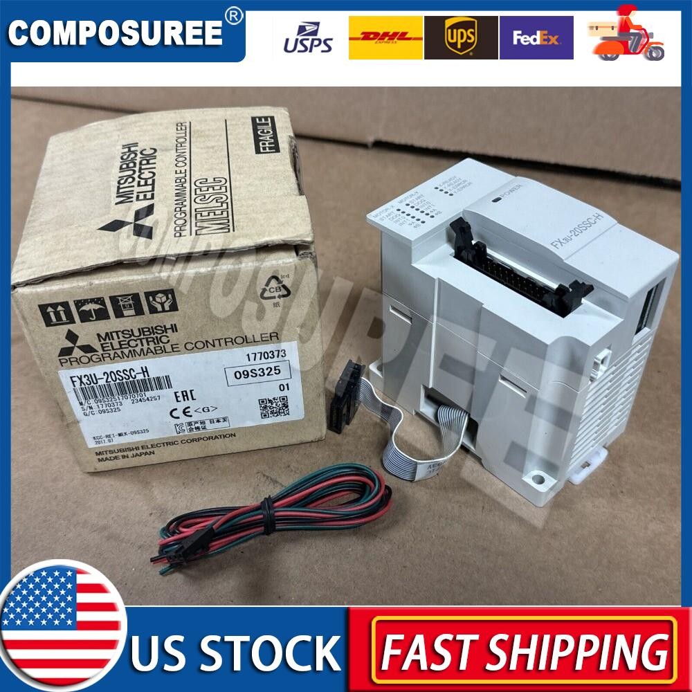 NEW AUTHENTIC Mitsubishi FX3U-20SSC-H Programmable Controller 24VDC Ver. 1.52