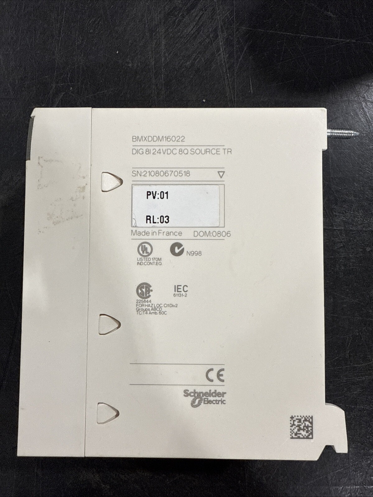 Schneider Electric BMXDDM16022 Transformer DIG 8I 24VDC *New Open Box*