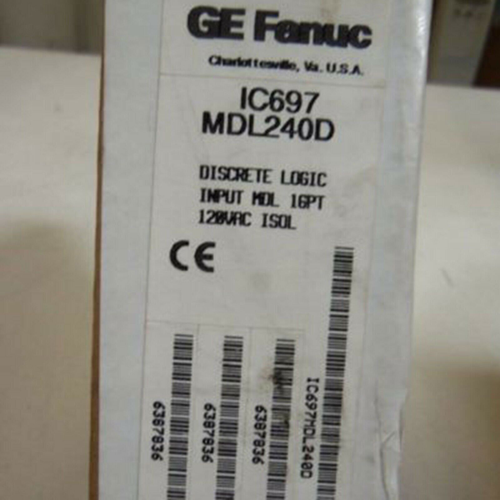 1PS For GE Fanuc IC697MDL240D INPUT MODULE IC697MDL240D