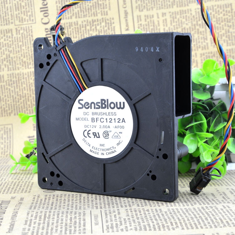 1PC Delta Delta BFC1212A 12032 12V 2.00A 12cm fan 3-wire B2 port #LD