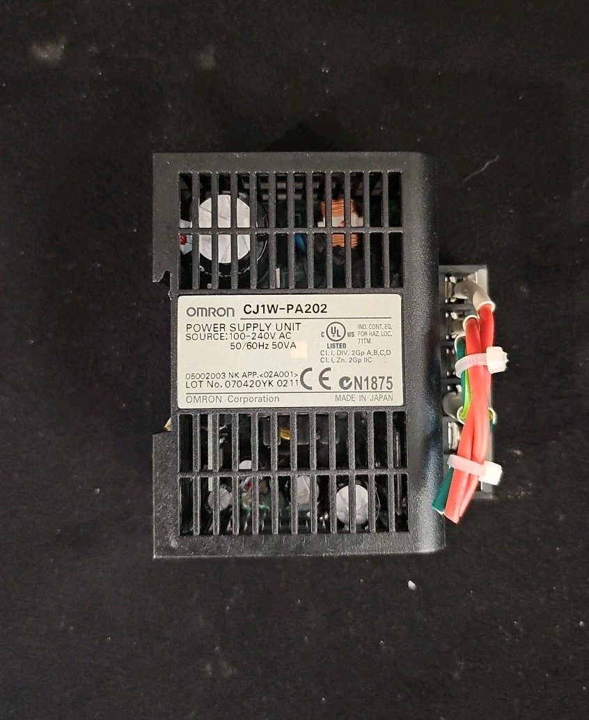 New OMRON CJ1W-PA202 Power Supply Unit Module 100-240VAC Fast shipping CJ1WPA202