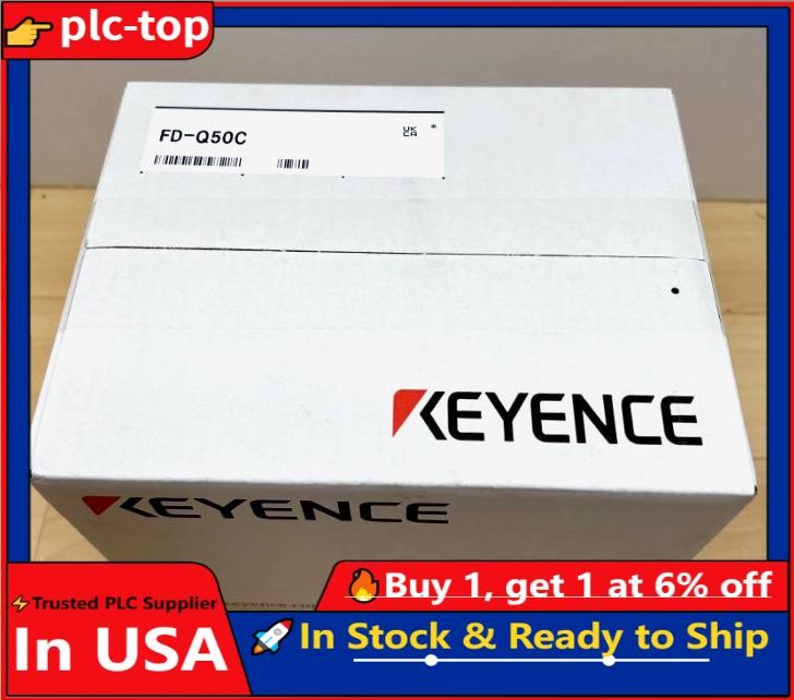 Keyence FD-Q50C Flow Meter Clamp-on Flow Sensor Ultrasonic FDQ50C New In Box