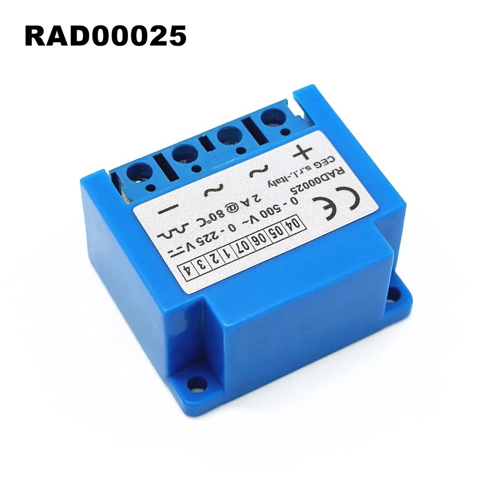 1PC motor brake rectifier CEG s.r.l.- RAD00025 0-500V~ 0-225V- 2A@80℃