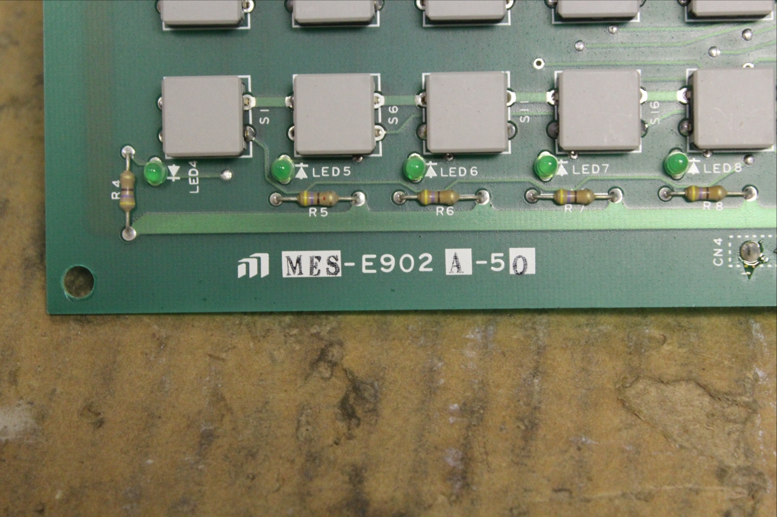 MURATA KEYBOARD CIRCUIT BOARD MES-E902A-50 MESE902A50 377 89020-61 801-99180-60
