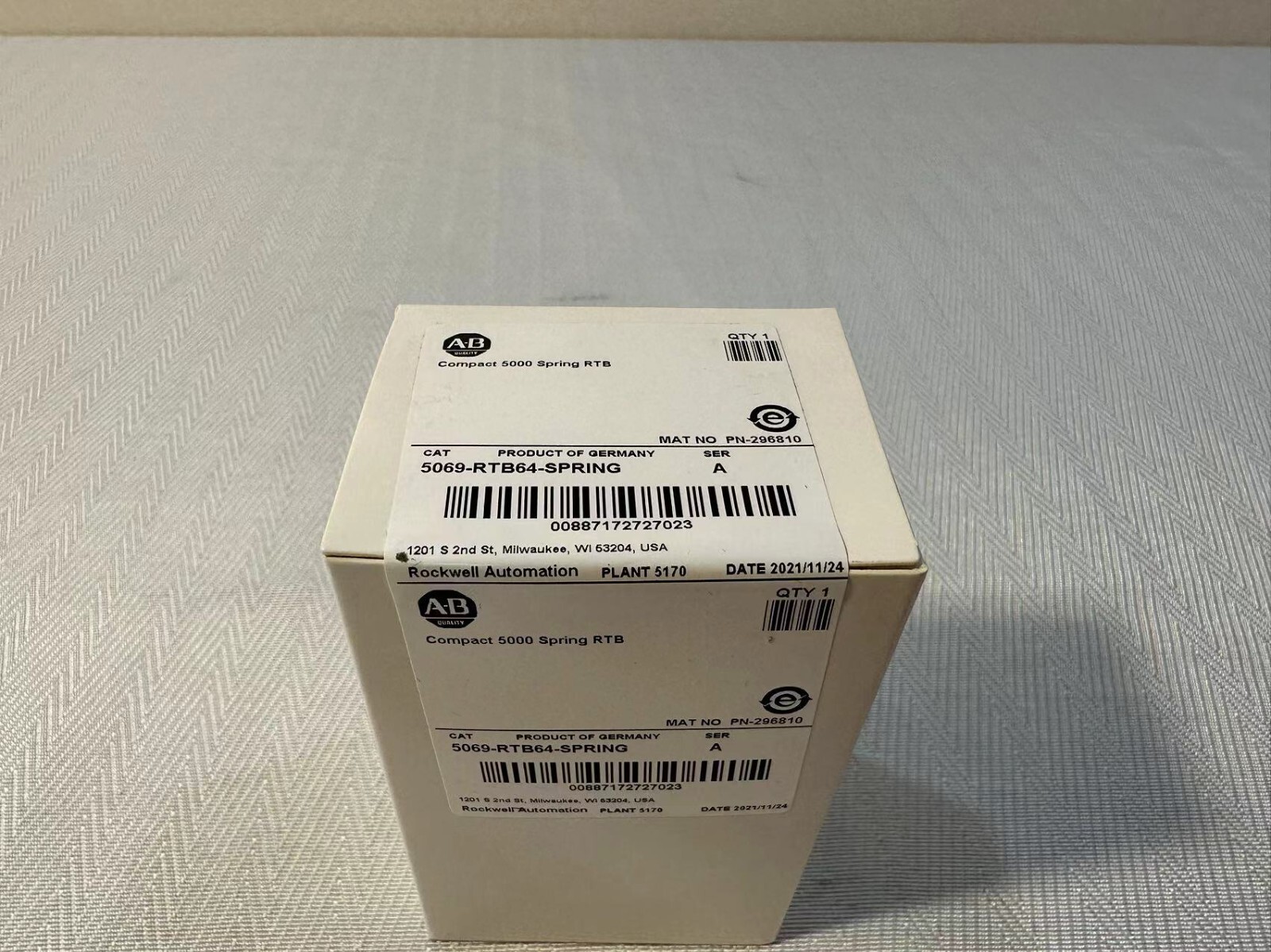 5069-RTB64-SPRING New Allen Bradley 2020-2022 SER A Compact 5000 Spring RTB