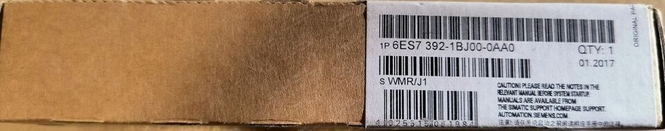 6ES7392-1BJ00-0AA0 SIEMENS 6ES7 392-1BJ00-0AA0 Connector Signal Modules PT #LH