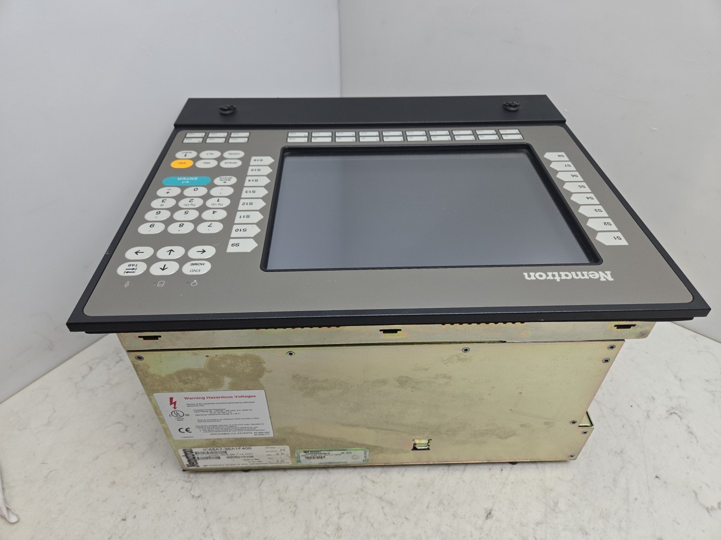 Nematron IC65A7-35A1F400 Operator Interface Control Unit Industrial Computer 12″