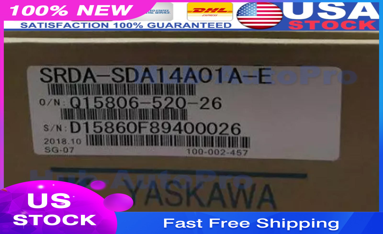 NEW Yaskawa SRDA-SDA14A01A-E Servo Drive