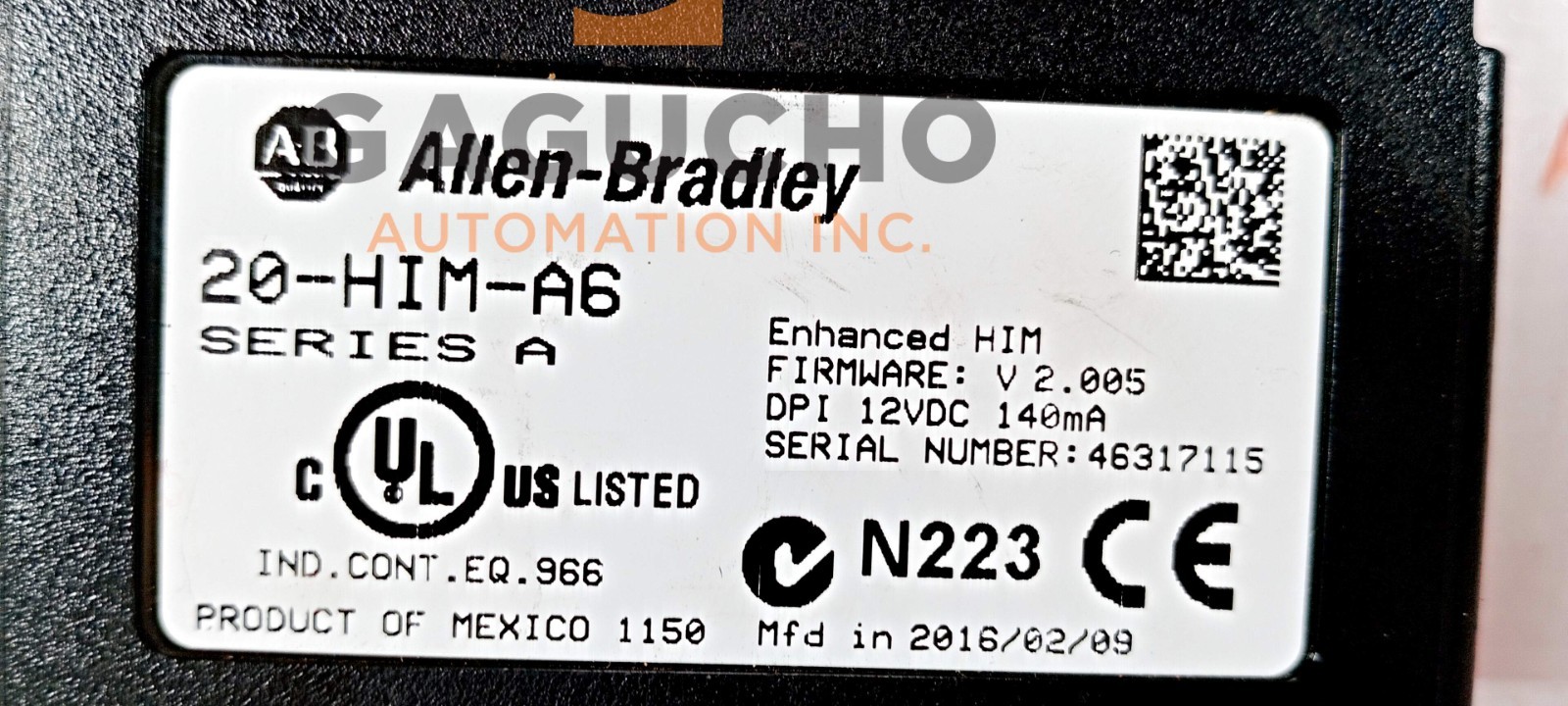 SURPLUS sealed lAllen Bradley 20-HIM-A6 Series A Enhanced HIM Firmware 2022