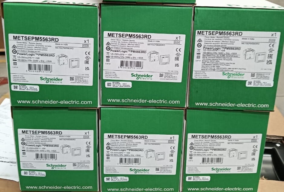 Schneider Electric METSEPM5563RD PowerLogic PM5563RD Power Meter Surplus New Box