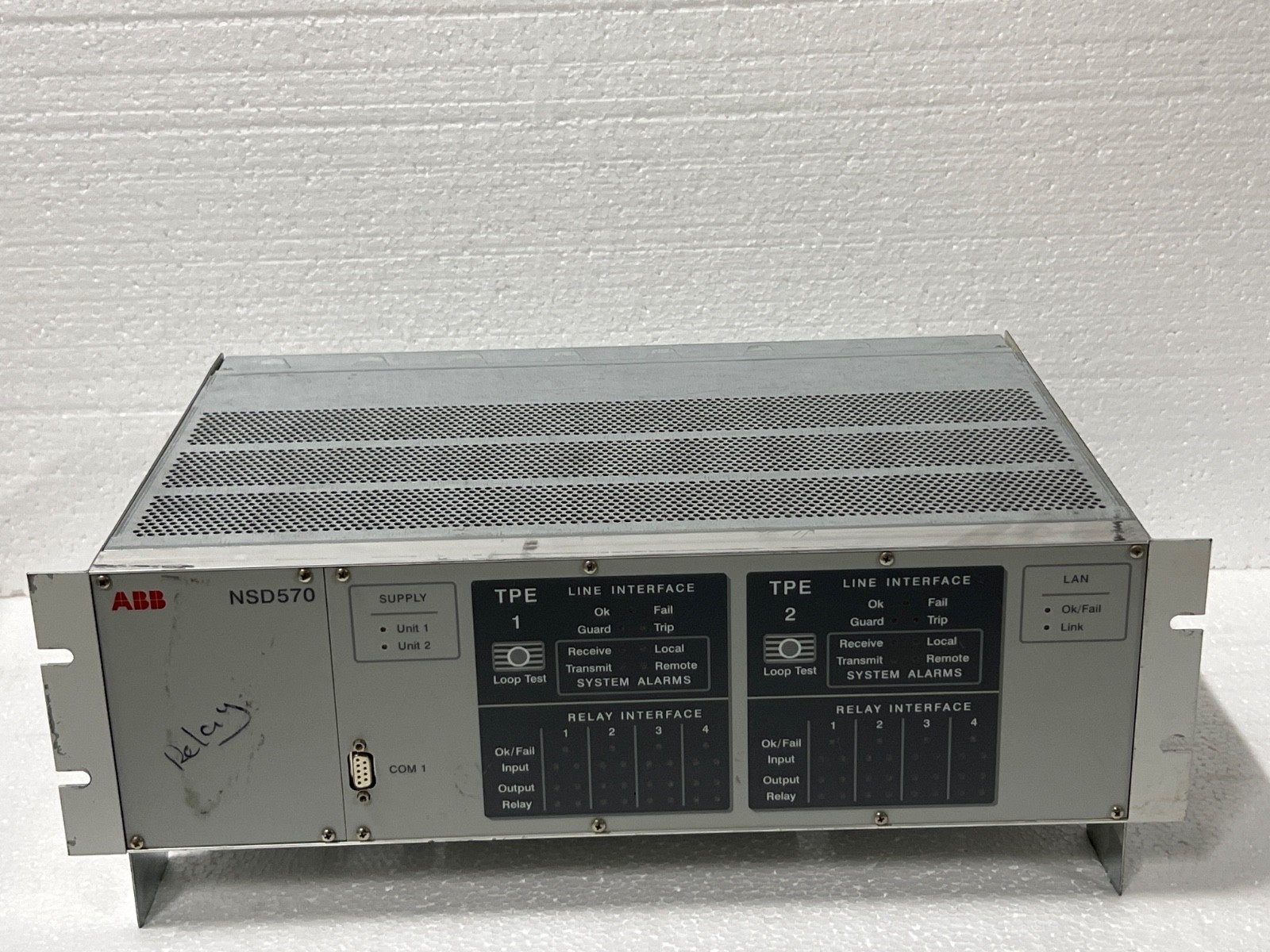 ABB NSD570 TELEPROTECTION EQUIPMENT 1KHW001006P0001