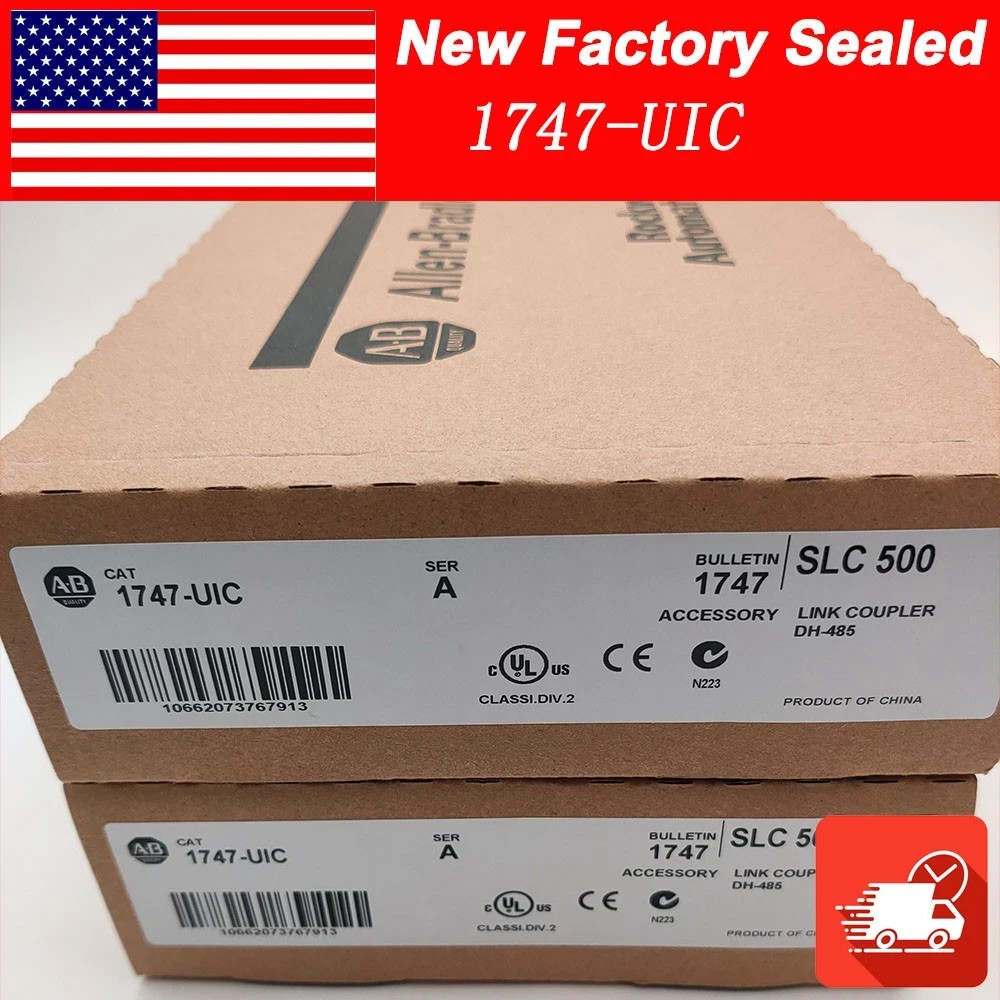 New Factory Sealed Allen Bradley 1747-UIC USB to DH485 Port Interface Converter