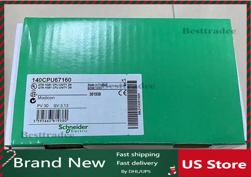 Schneider 140CPU67160 PLC Module New In Box Fast Shipping