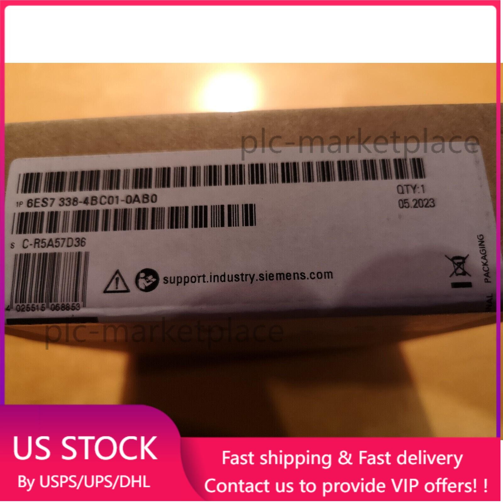 Simatic S7-300 SignalbauGruppe 6ES7338-4BC01-0AB0 Neu Factory sealed