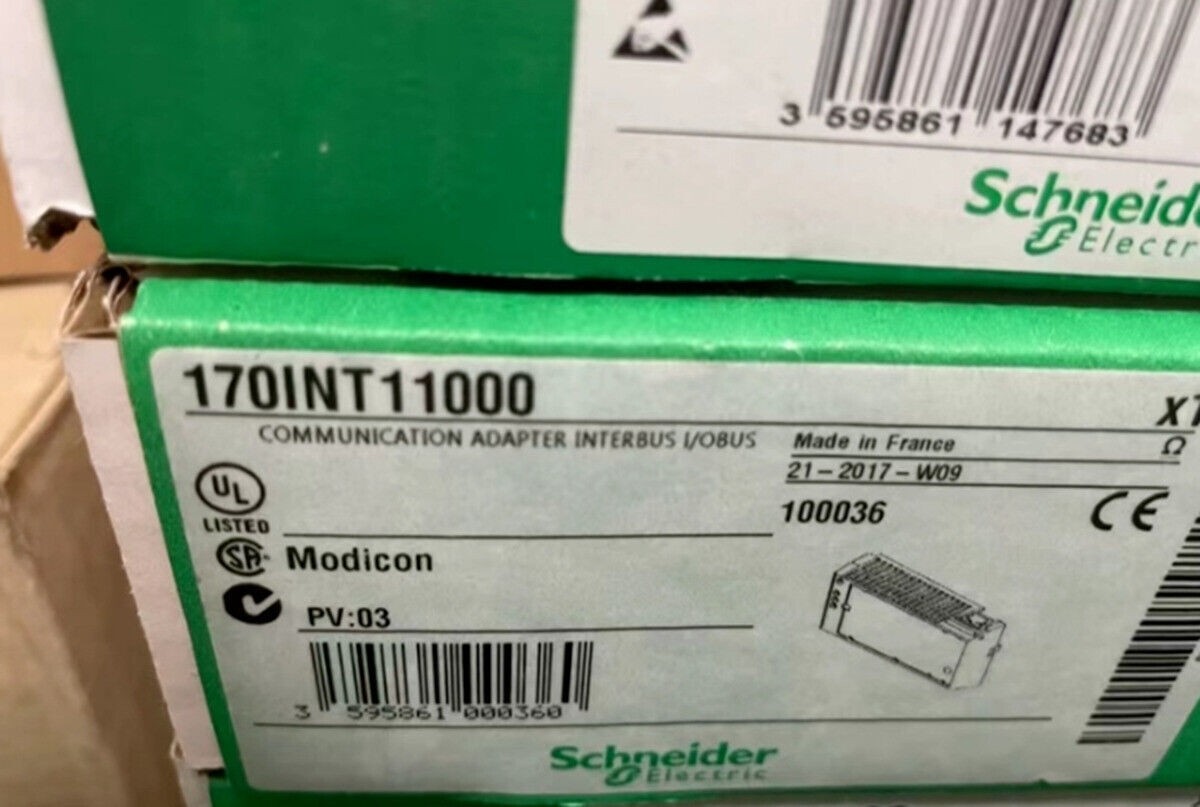 New In Box SCHNEIDER 170INT11000 Interbus Communication Adaptor