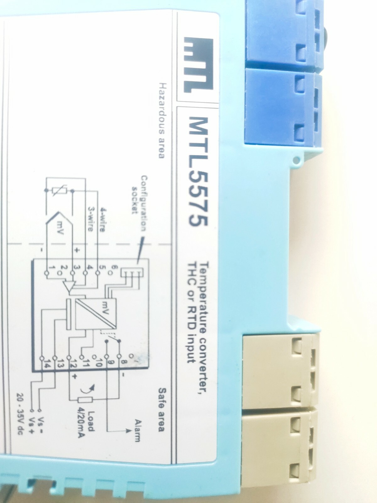EATON CORPORATION MEASUREMENT TECHNOLOGY LTD MTL5575 TEMPERATURE CONVERTER
