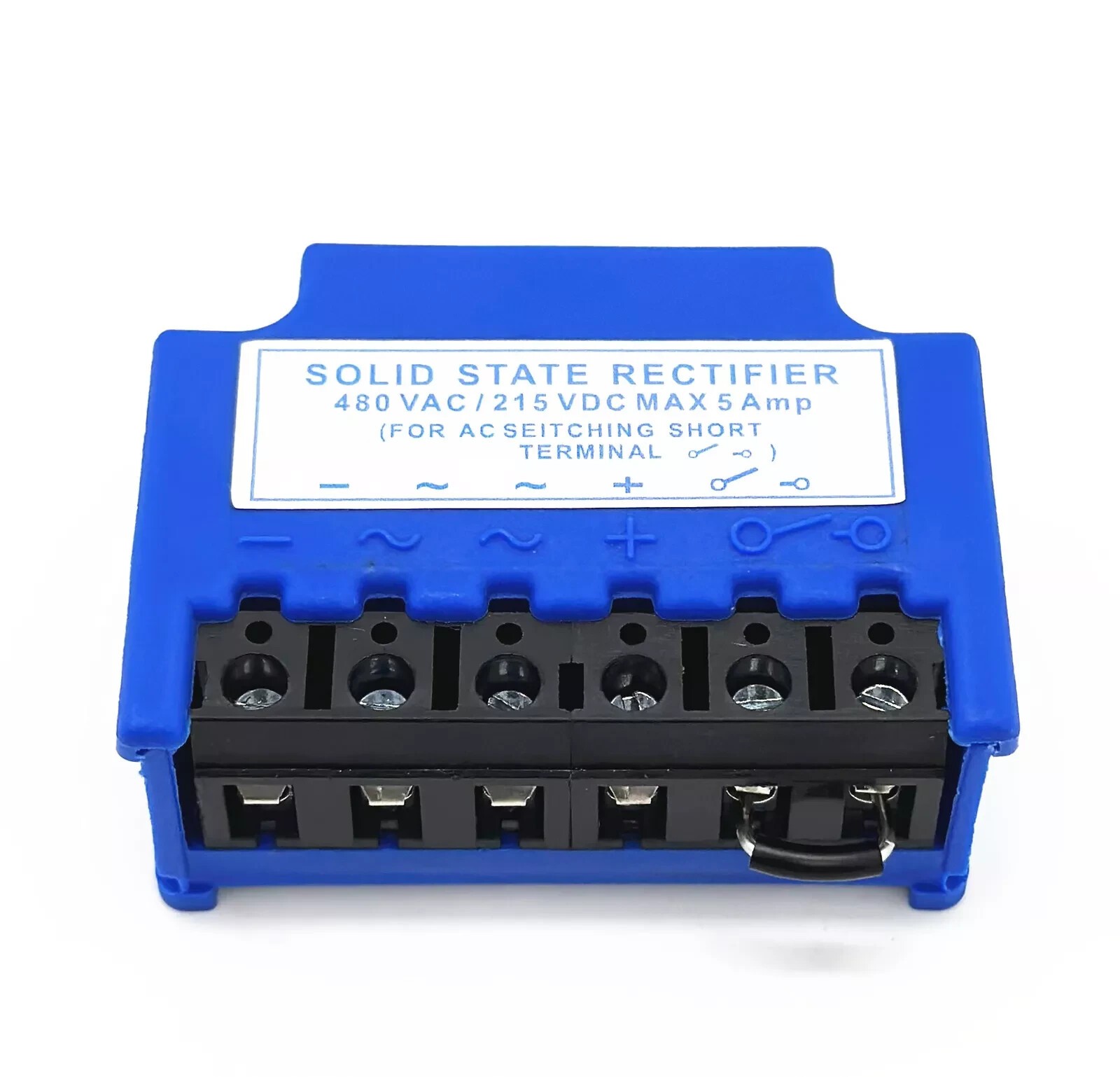 1PC Solid State Rectifier Motor Brake Rectifier Input AC480V Output DC215V 5A