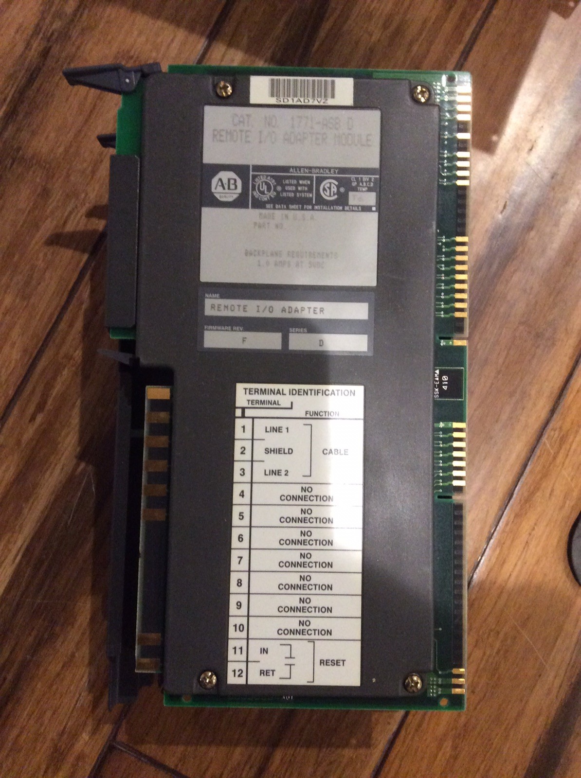Allen-Bradley 1771-ASB D Adapter Module