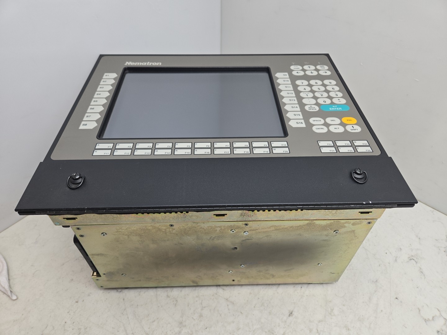 Nematron IC65A7-35A1F400 Operator Interface Control Unit Industrial Computer 12″