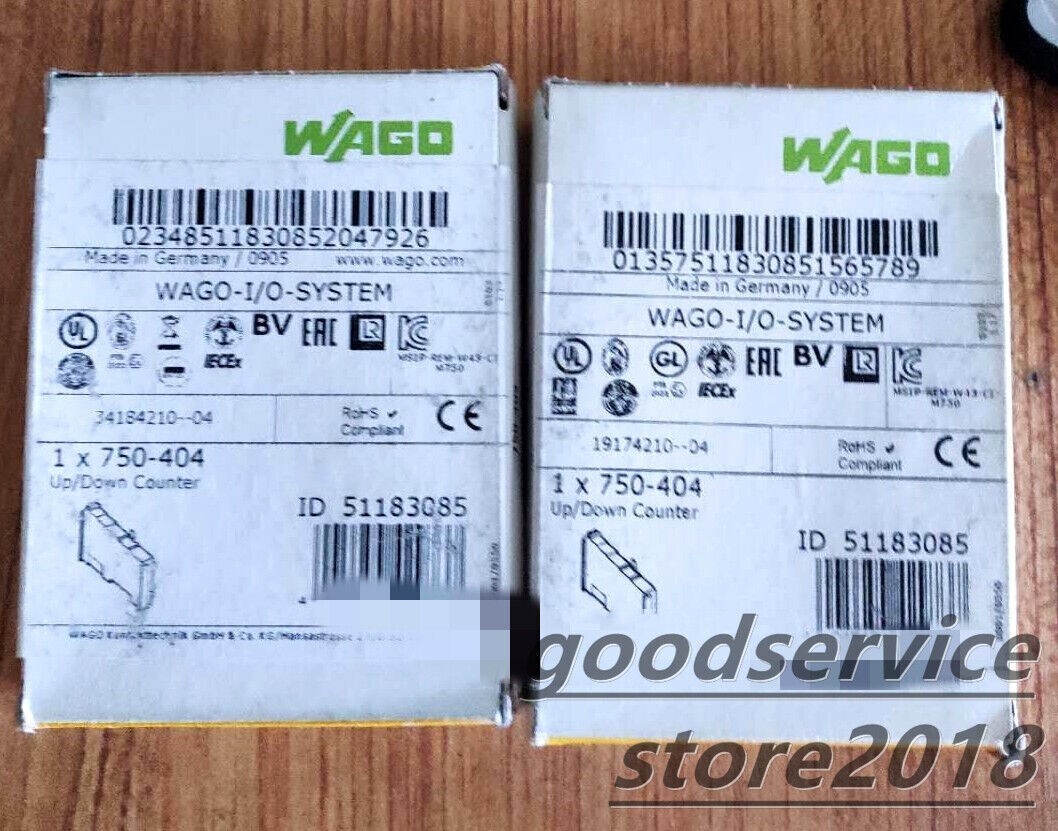 1PCS New & Original Wago 750-404 Buscoupler DeviceNet Module PLC Adapter
