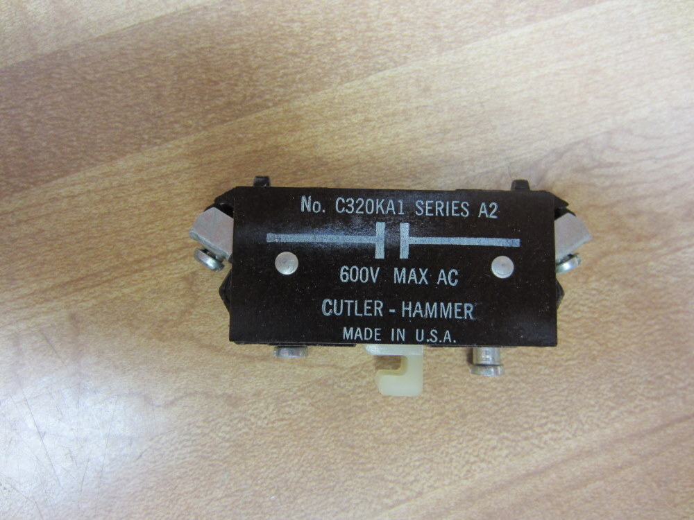Cutler Hammer C320KA1 Eaton Auxiliary Contact (Pack of 24)