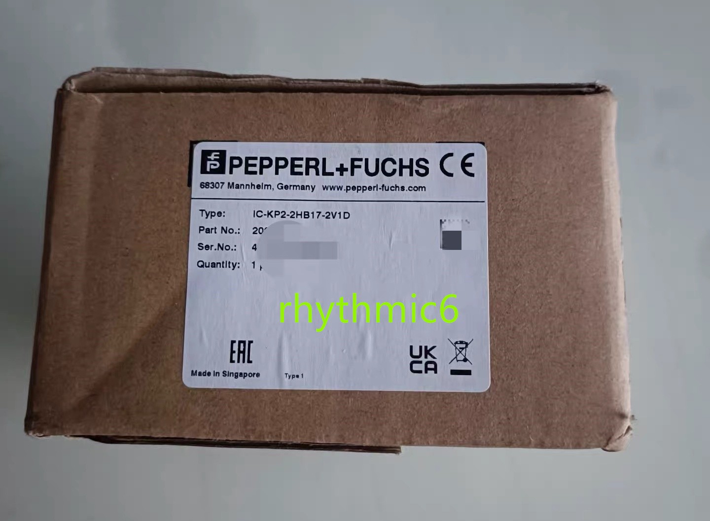 Brand New PEPPERL+FUCHS IC-KP2-2HB17-2V1D Sensor Fast FedEx or DHL