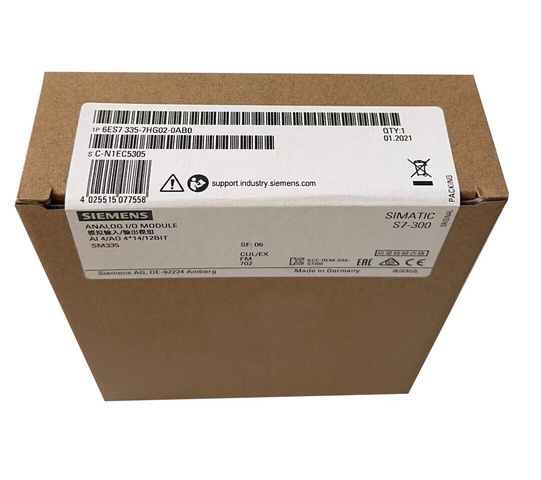 6ES7335-7HG02-0AB0 A New SIEMENS Analog I/O Module 6ES7335-7HG02-0AB0