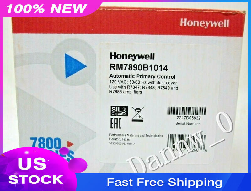 New in box Honeywell RM7890B1014 Burner Controller