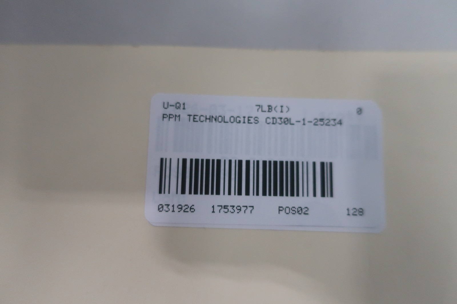 Ppm Technologies CD30L-1-25234 Controller Module 110-120/208-240vac 0-105/0-210v