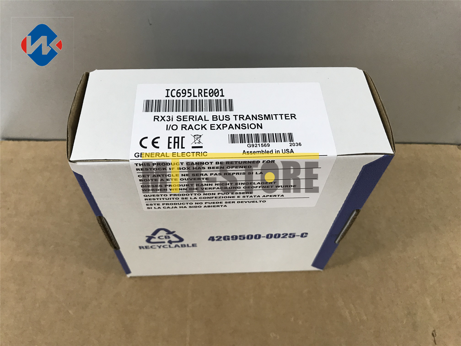 1QTY NEW IN BOX FANUC module IC695LRE001