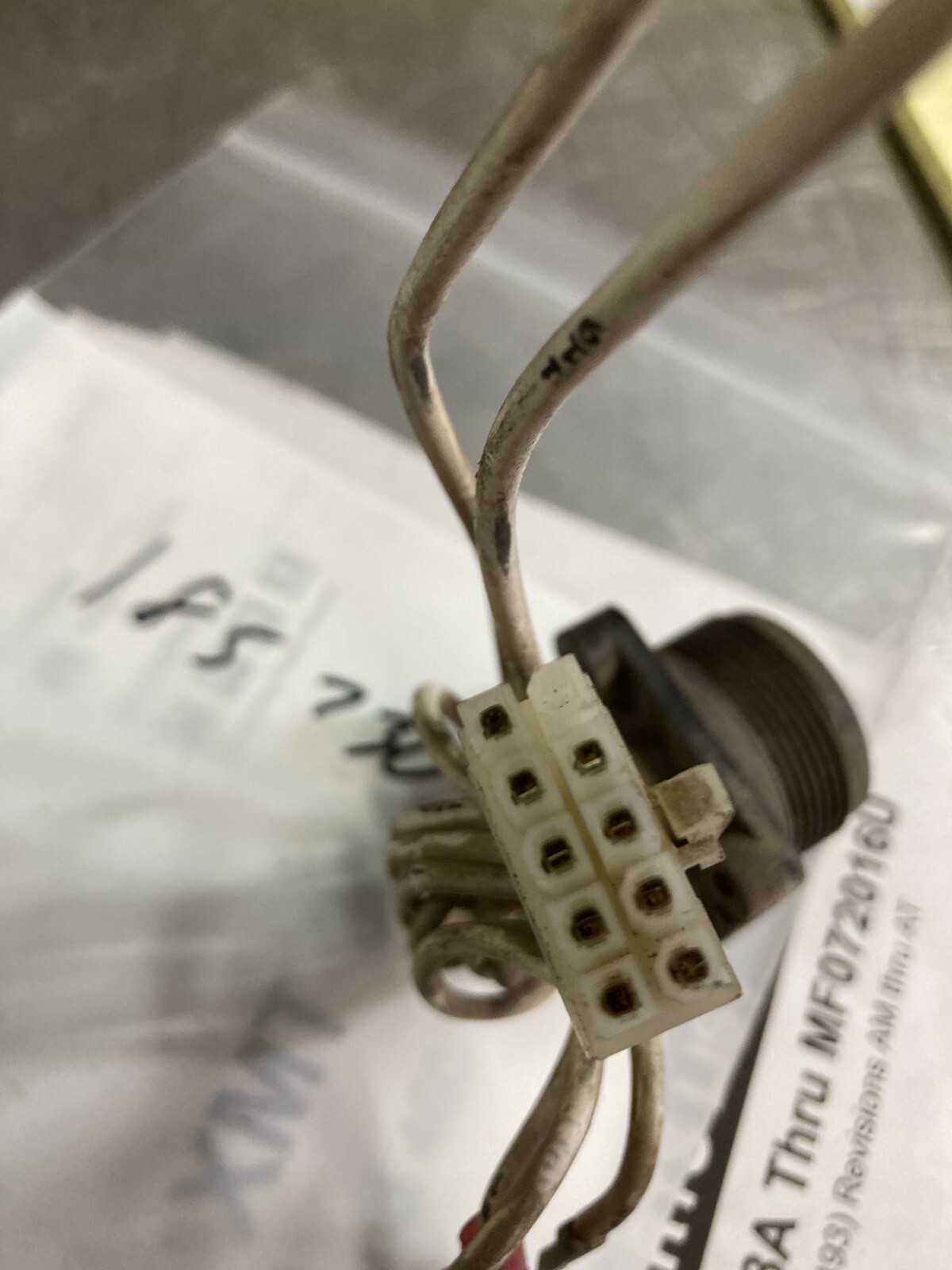 185730 14 Pin Receptacle For XMT 304 CC CV – USED TESTED | Miller Welder Part
