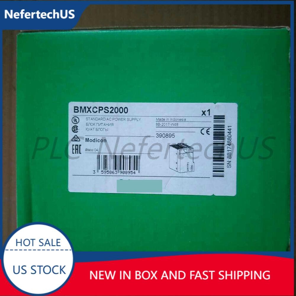 New Schneider BMXCPS2000 PLC Module Fast Shipping BMXCPS2000 Spot Goods!