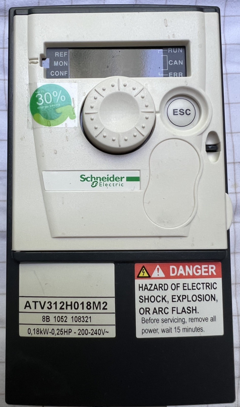 Schneider Electric ATV312H018M2 Variable Frequency Drive