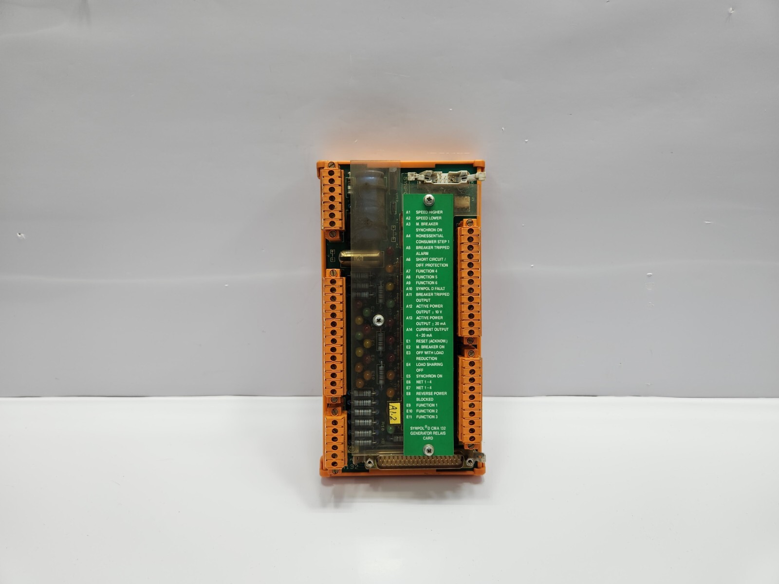 ABB SYNPOL D CMA 120 CONTROLLER PANEL WITH CMA131 CMA135 CMA132 CMA136