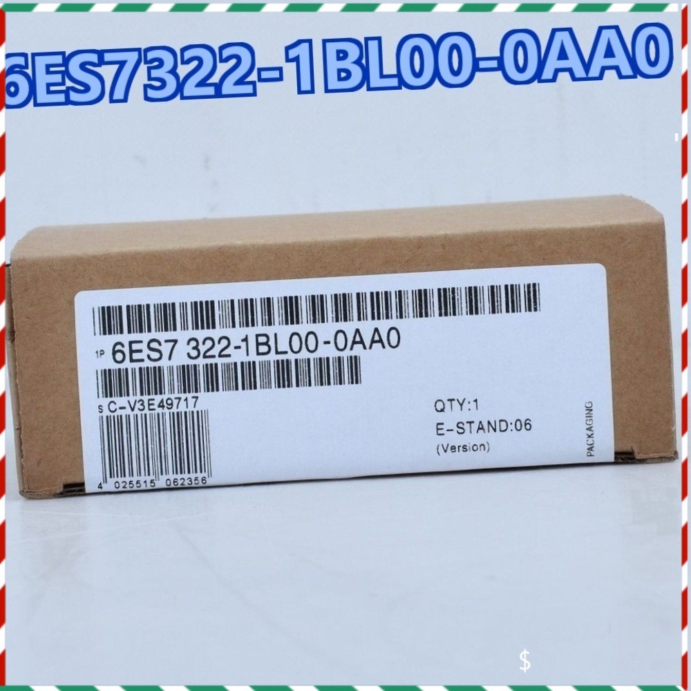 6ES7322-1BL00-0AA0 1PCS 6ES7 322-1BL00-0AA0 NEW SIEMENS S7-300 Digital Output M