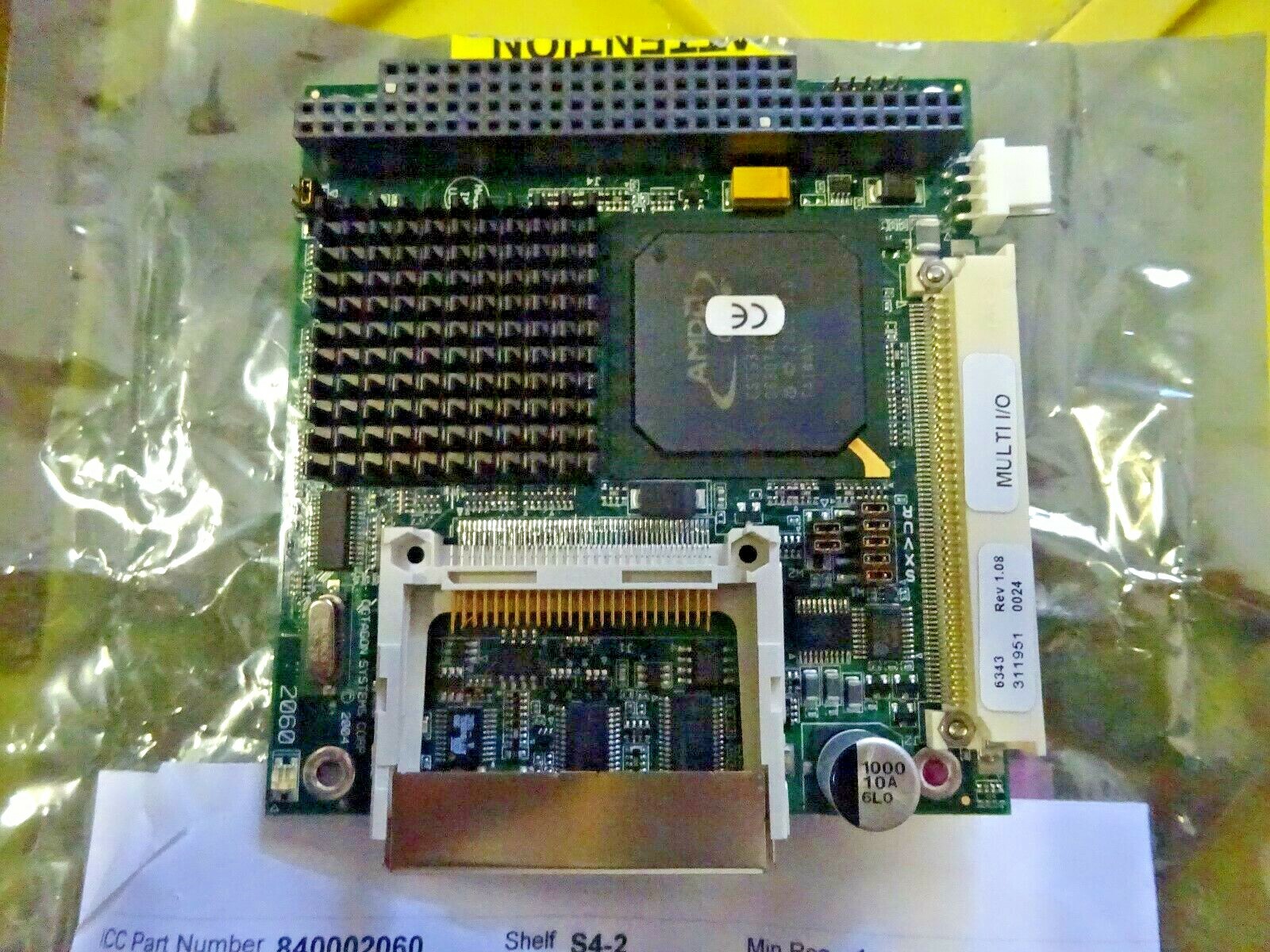 OCTAGON. PC/104 CPU BOARD 840002060 USB/VIDEO