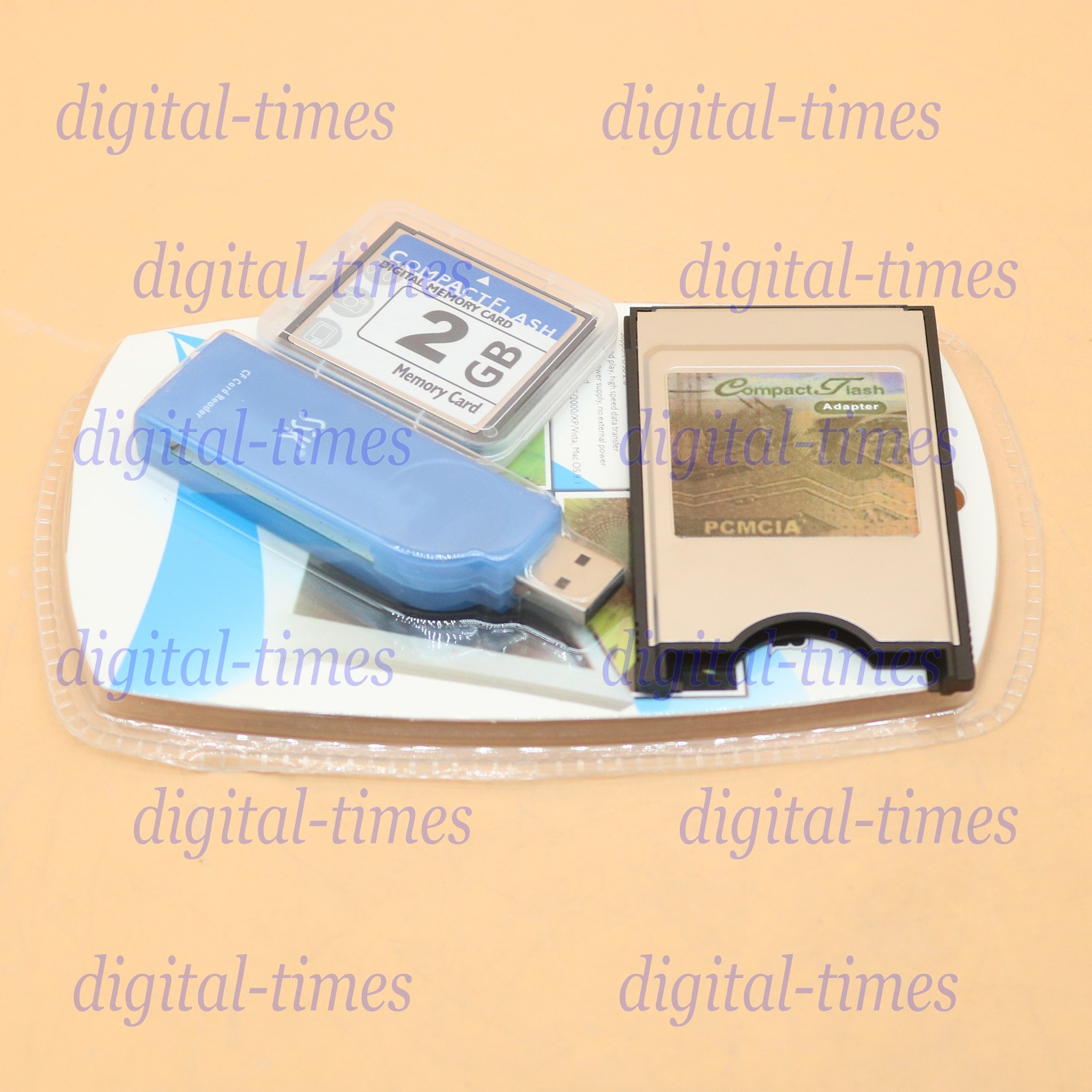 For Fanuc NEW 2GB CF Compact Flash card+CF-PCMCIA Adapter+SSK USB2.0 reader