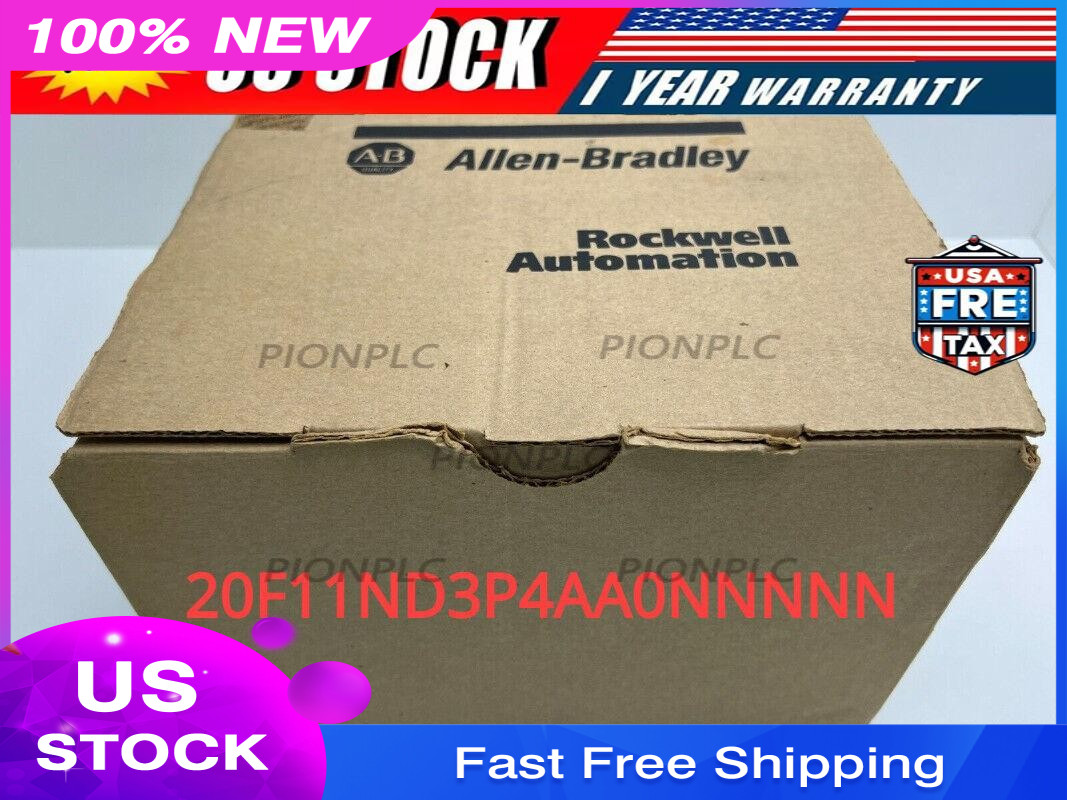 20F11ND3P4AA0NNNNN New Factory Sealed Allen-Bradley Air Cooled 753 AC Drive