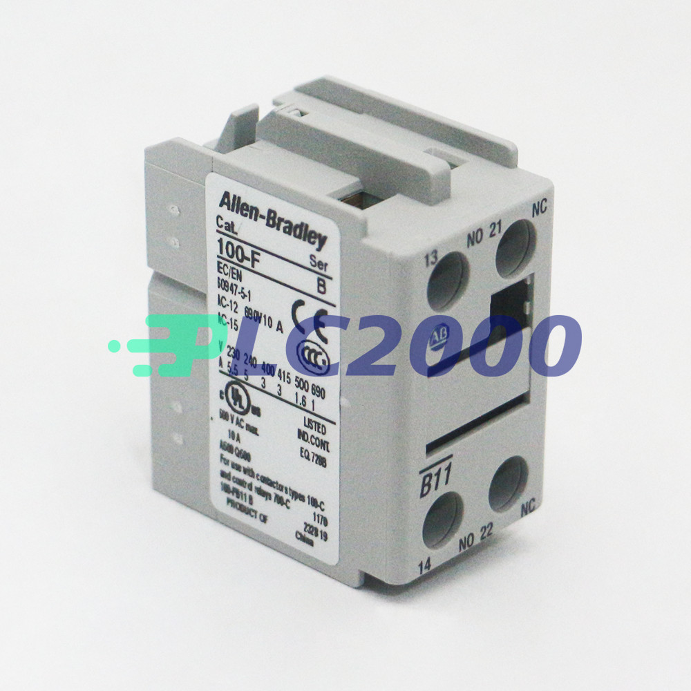 Allen Bradley 100-FB11 New in Box Auxiliary Contact Block 10A 690V SerB