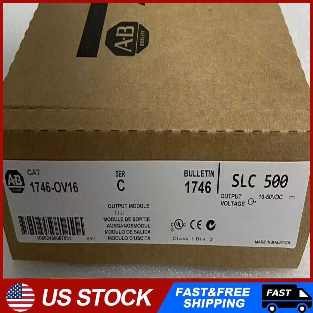 NEW Unopened 1746-OV16 SER C SLC 500 Output Module AB 1746OV16