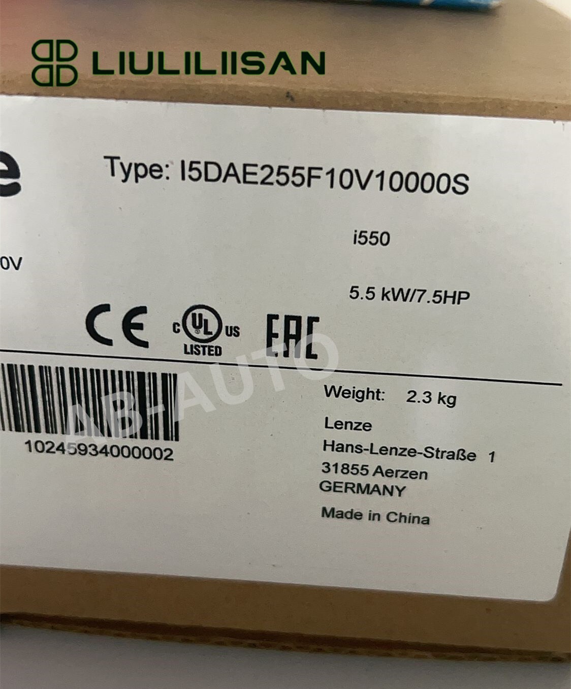 1PCS NEW IN BOX Lenze I5DAE255F10V10000S LENZE Fast Shipping DHL/FedEX