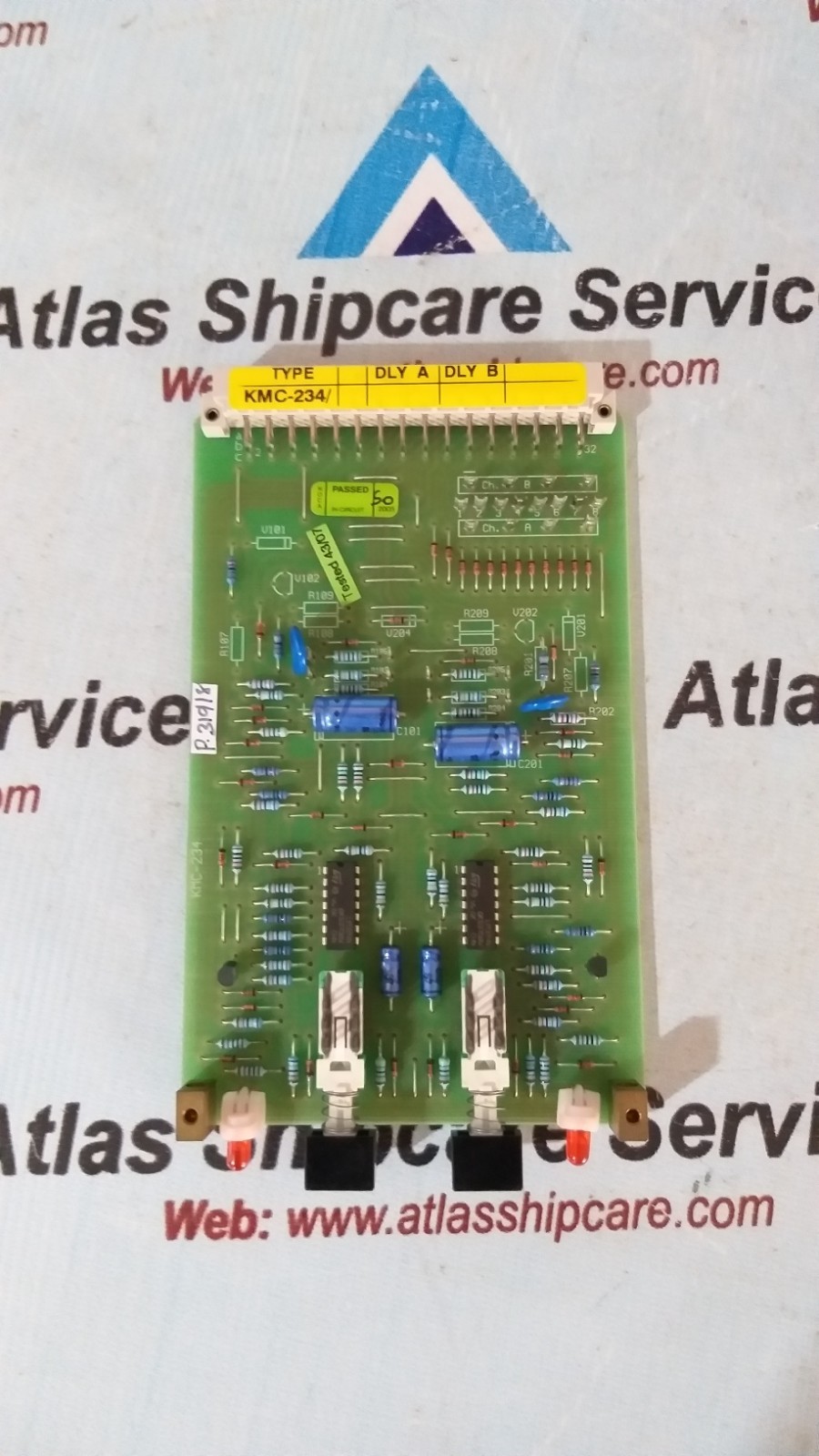 Kongsberg Autronica KMC-234 7251-044.0001 Pcb Card