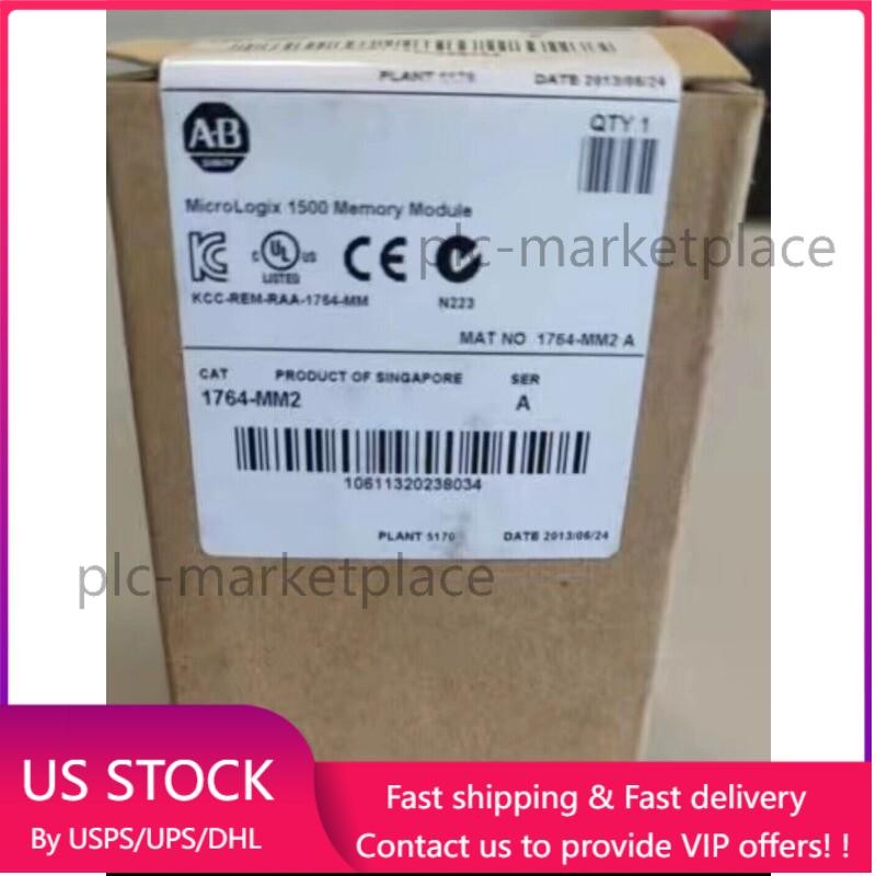 1PC New PLC Controller Module 1764-MM2 1764-MM2 free shipping US Free Tax