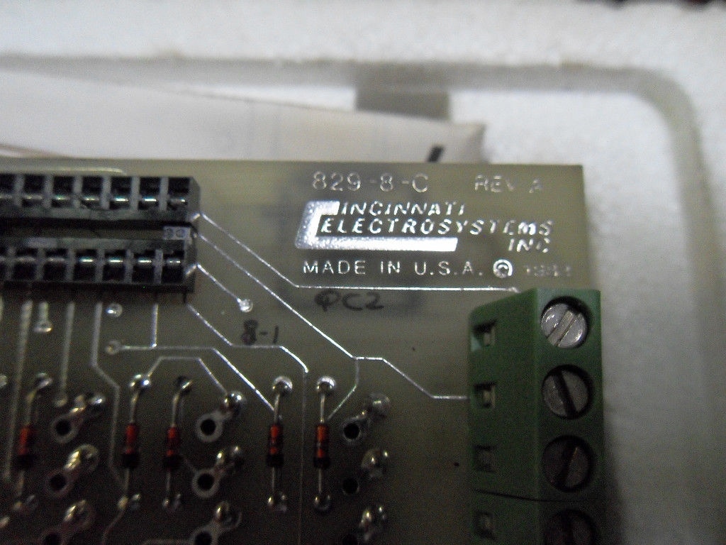 1 Cincinnati ELECTROSYSTEMS 829-8-C